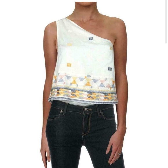 NWT Free People Bali Baby Embroidered Tank Top - Picture 4 of 4